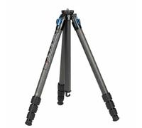 SIRUI ST-124 Treppiede impermeabile in fibra di carbonio con colonna centrale a triangolo compatta, treppiede da viaggio professionale per fotocamere mirrorless, 4 sezioni, max 158 cm, 12 kg di carico