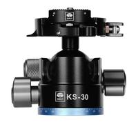 SIRUI Testa a Sfera a Basso Profilo KS-30, 36mm Testa a Sfera Doppia Panoramica a 360° in Alluminio per Fotocamera, Videocamera, Professionale Testa per Treppiede, Monopiede, Carico Massimo 20kg