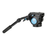 Sirui VH-10 Fluid - Testa treppiede, 90 mm, base piatta, braccio regolabile in alluminio, colore: Nero