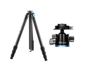 Sirui Treppiede da viaggio in carbonio impermeabile ST-224+KS-40