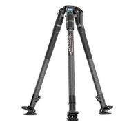 SIRUI SVS75 Treppiede Video Professionale, Treppiede in Fibra di Carbonio da 155cm con Regolazione Dell'altezza in un Unico Passaggio, Carico Fino a 25kg, Treppiede Professionale per Videocamera