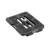 Sirui TY-70X piastra a sgancio rapido (alluminio, 1/4 filo, adatto a Sirui e Arca-Swiss) nero