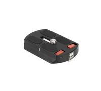 SIRUI TY-ST-10 - Piastra a sgancio rapido (Alu, 1/4", 39 x 54 mm, 28 g, per serie ST e testa a sfera Arca-Swiss), colore: Nero