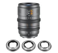 SIRUI VP-1 Vision Prime 1 T1.4 Full Frame Cine Lens, 24 mm Manual Focus Cinema Lens with Pre-Installed E Mount, Interchangeable RF/Z/L (Metal Gray)