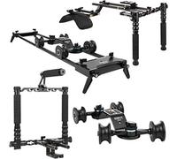 Sirui VSK-5 Video Kit di sopravvivenza (Alu/carbonio, Slider, bambola, gabbia, Lowboy, impianto, con zaino)