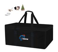 SIRUITON 130x40x60cm Sacca per cuscini da giardino, Saccha per cuscini da patio, Sacca per albero di Natale, Tessuto Oxford 600D impermeabile, Anti-UV, con maniglia e cerniera