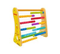 SirWood Gioca e impara, Abaco colorato in legno, Multicolore, 40880