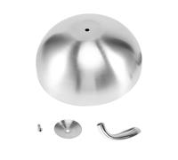 Sirxlevcy 1 Pz 20 Cm Copertura Bistecca nel Acciaio Teppanyaki Cupola Coperchio Piatto Casa Rotonda un Prova di Olio Pasto Copertura Alimentare Cucina Cottura