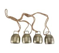 Sirxlevcy 1 Set Campana Natalizia per Campanaccio, Decorazioni Sospese per Campana di Mucca