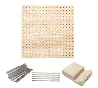 Sirxlevcy 1 Set Tavola di Blocco per Maglieria Tavola di Blocco per Granny Square Tavole di Blocco per Uncinetto per Lavorare A Maglia con Spilli e