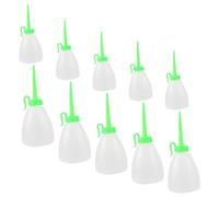 Sirxlevcy 10 Pezzi di Colla per Oliatore per Macchina da Cucire, Vasetti di Colla per La Lavorazione di Piccole Bottiglie A Spruzzo, Bottiglie di Olio con Beccuccio Lungo