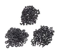 Sirxlevcy 100Pcs Set di Lok La Vite di Chicago Viene Fornita con Rondella per Le Parti Degli Utensili Manuali Della Guaina Kydex DIY