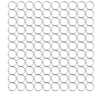 Sirxlevcy 100PZ 25Mm Loose Leaf Binder Rings Anelli Book Binder Rings per Scrapbook/Album/Craft