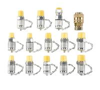 Sirxlevcy 14Pz Set di Adattatori per Test di Pressione Idraulica per Kit di Sistemi Idraulici