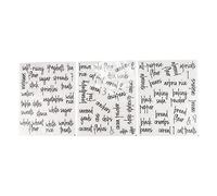 Sirxlevcy 168PZ Etichetta della Dispensa Stampata Contenitori per la Casa Vasi per Bottiglie Etichette per Etichette per Alimenti Autoadesivi Trasparenti Impermeabili