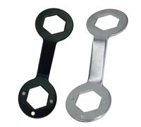 Sirxlevcy 2 Chiavi Inglesi da 36 mm 38 Mm, Strumento Spelafili per Lavatrice, per La Pulizia Degli Elettrodomestici, Chiave Esagonale