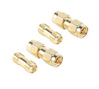 Sirxlevcy 2 Connettore Sma Da A Sma Da 2 Pezzi Connettore Femmina Da Sma Femmina A Femmina Sma Jack Coassiale