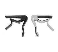 Sirxlevcy 2 Grilletti per Chitarra Capo per Chitarra Acustica, Elettrica, Ukulele, Banjo, Chitarra Folk, Basso Elettrico