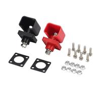 Sirxlevcy 2 Pezzi 200A Terminale Batteria al Litio per Accumulo di Energia Connettore Terminale In Rame per Batteria al Litio Ad Alta Corrente