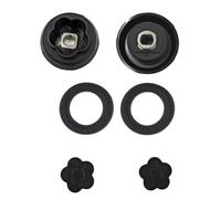 Sirxlevcy 2 Pezzi Connettori Guida Interruttore Muro Frizione Frullatore Spremiagrumi Parti Ruota Motrice Collega 5 Ingranaggi per Monsieur Cuisine