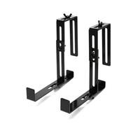 Sirxlevcy 2 Pezzi Gancio per Fioriera da Appendere Alla Ringhiera del Balcone, Supporto Regolabile per Vasi da Parete, Staffa In Metallo per Esterni