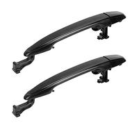 Sirxlevcy 2 Pezzi Maniglia per Porta Posteriore Maniglia per Porta Esterna per 2004-2010 69213-08020 69227-08040 Nero