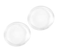 Sirxlevcy 2 Pezzi/Set di Diametro Rotondo 90 Mm Fendinebbia Vetro Temperato Antinebbia Vetro per L200 Triton ASX