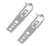 Sirxlevcy 2 Staffe di Fissaggio per il Montaggio Della Lavastoviglie, WD01X27759 Clip di Installazione per il Piano di al Quarzo per Lavastoviglie