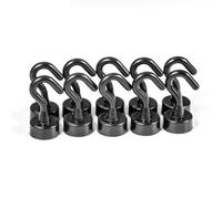 Sirxlevcy 20 Ganci Magnetici Ganci Magnetici da Parete Punzonatura per Chiavi Appendiabiti Appendiabiti da Cucina Frigorifero Bagno Ufficio Organizer