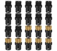 Sirxlevcy 20 Pezzi di Testine Spazzole A, Accessori per Spazzole A, Sostituzione Testine Spazzole A per Superfici Dure