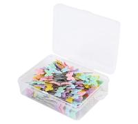 Sirxlevcy 200 Pezzi 2 Pollici Spilli da Cucire Un Testa Piatta Spilli Dritti Testa Un Spilli da Cucire per Progetti DIY Decorazione Sarta