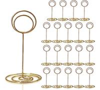 Sirxlevcy 20Pcs - 3,35 Pollici Portanumero da Tavolo Portanumero da Tavolo per Ricevimento di Laurea per Feste di Matrimonio B