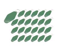 Sirxlevcy 24 Pezzi Vintage Motel Fai da Te Vuoti per Hotel Vuoti con Trasferimento di Sublimazione in Massa (Verde)