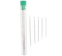 Sirxlevcy 25 per Cucire Un Occhio Grande - 5 Misure per Cucire Un Mano con Occhio Grande nel Tubo Trasparente per Cucire e Creare