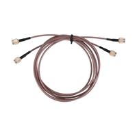 Sirxlevcy 2PZ RG316 Ponticello un Filo SMA un SMA Prolunga Antenna WiFi Coassiale Coassiale Jumper Adattatore (100 Cm)