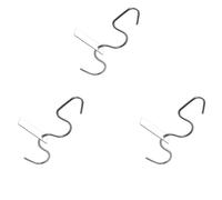 Sirxlevcy 3 Set Mixer per Burro di Noci, Acciaio Inossidabile, Gadget, Agitatore e Raschietto per Burro di Arachidi