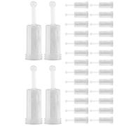 Sirxlevcy 30 Pezzi Filtri Universali per Strumenti di Spruzzatura Filtri Monouso HVLP per Verniciatura un Gravità un Maglia Fine, Bianca