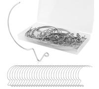 Sirxlevcy 30 Pezzi Ganci Scimmia Super Ganci Ganci Scimmia In Acciaio Ganci per Quadri Ganci da Parete Chiodi Ganci da Parete