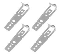 Sirxlevcy 4 Pezzi Staffa di Montaggio per Lavastoviglie con, WD01X27759 Clip di Installazione per Piano di In Quarzo per Lavastoviglie il Mobiletto del Bancone
