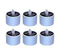 Sirxlevcy 6 Candele Resistenti Alle Intemperie Ad Energia Solare, Candele Solari, Candele Solari A LED, Luci per il In Giardino