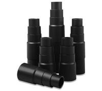 Sirxlevcy 6 PCS Adattatori per Aspirapolvere, Riduttore di Tubo In Plastica A 4 Strati, Adattatore per Tubo Flessibile Ad Aspirapolvere da 25 mm A 42 Mm.