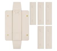 Sirxlevcy 6 Pezzi da Viaggio per Collana Anti-Groviglio per Collana Organizer da Viaggio per Gioielli Regali per Damigelle Borsa Portaoggetti per Collana, B