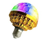 Sirxlevcy 6pz Lampadina A Sfera Disco RGB A LED Lampadine per Luci A Sfera da Ballo per Feste Dance DJ Atmosfera