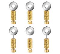 Sirxlevcy 6PZ Posizione di Cucito Un Mano nel Pelle DIY Situata Posizionamento degli Utensili Un Mano Cucitura di, Strumento di Pelletteria Fisso per Sutura