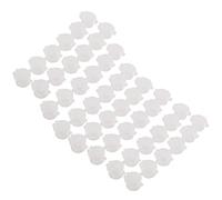 Sirxlevcy 8 Strisce/48 Vasi 3Ml Strisce di Vuote Tazze di Vasi di Plastica per Aule Scuole Pittura Arti e Mestieri Forniture