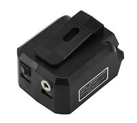 Sirxlevcy Adattatore per Batteria MK18B per 18V BL1815G BL1813G Batteria Agli di Litio PC Caricatore USB per Telefono Cellulare Connettore di Uscita CC 12V