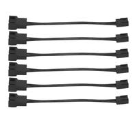 Sirxlevcy Adattatore per Ventola Standard da 6 Pin PWM un 3 Pin da 6 Pin