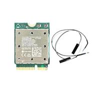 Sirxlevcy Adattatore Wireless WiFi7 QCNCM865 Tri Band 2.4Gbps 2.4G/5G/6Ghz con Bluetooth 5.4, Adattatore Wi-Fi per Win11 per 802.11be M.2 NGFF WLAN. Scheda WiFi Solo per Win11.