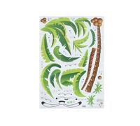 Sirxlevcy Adesivo Albero Palma da Cocco Adesivo per Spiaggia Tropicale Adesivo per Soggiorno