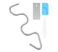 Sirxlevcy Agitatore per Burro di Arachidi, Strumento per Mescolare il Burro di Arachidi In Acciaio Inossidabile, Appartiene Allo Strumento Professionale per Agitare per Burro di Arachidi